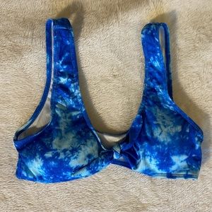 Blue Bikini Top - Size Small - Shein.